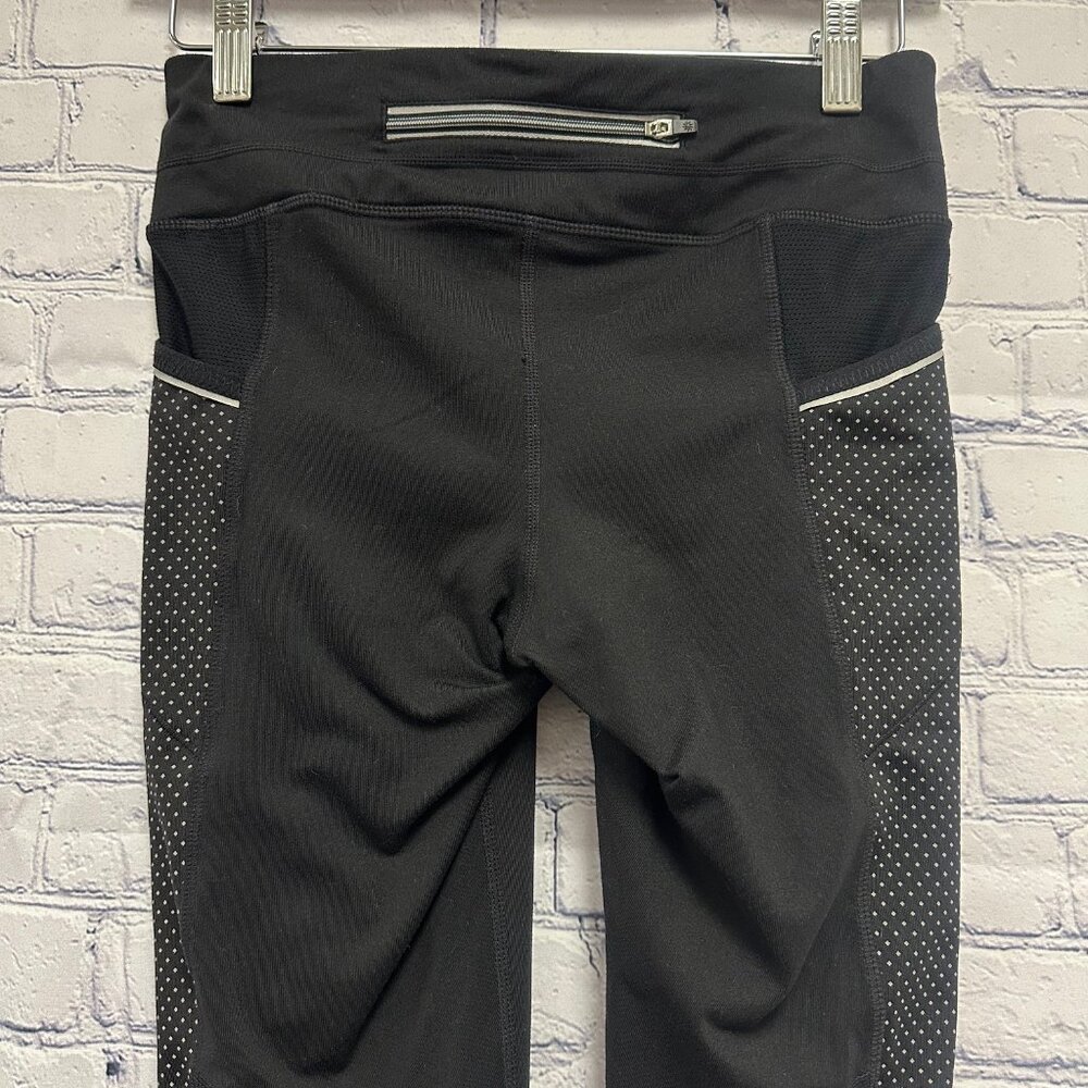 Athleta Dot Free Black 7/8 Leggings Size X Small - Picture 3 of 9